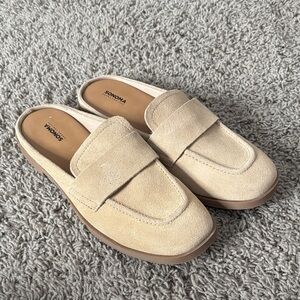 Sonoma Goods For Life Suede Slip-On Mules